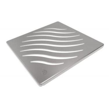 Imagem de  esgoto grelha quadrada inox 150mm *  - tigre