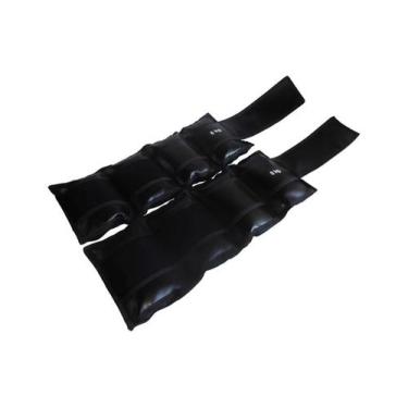 Imagem de Par de Caneleiras Tornozeleira Academia Ginástica 8,0kg - ANILHAS FITN