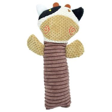 Imagem de Brinquedo De Pelúcia Pet Canelada Para Cães Gato Cachorro Pequenos e F