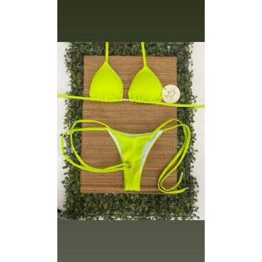 Imagem de Biquíni Cortininha - Amarelo - Flor de Lotus