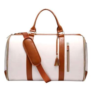 Imagem de Bolsa Transversal Bordo Moderna Espaçosa Resistente Viagem - Alwy, Off
