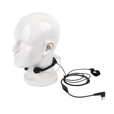 Imagem de Pdflie Fone de ouvido de 2 pinos M1 com microfone PTT FBI tubo acústico de segurança para Motorola Mag One BPR40 CLS1110 CLS1410 CP185 CP200 CP200D DLR1020 DLR1060 DTR650 DTR700 RDM2070D RDU4100 0