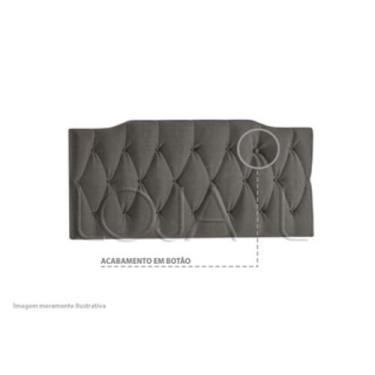 Imagem de Cabeceira Para Cama Casal King Queen Box 1,40x55 Nicole Cor - MagL - M
