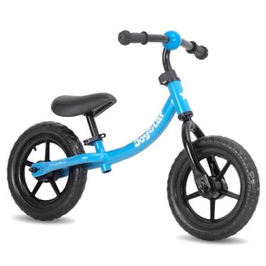 Imagem de JOYSTAR Bicicleta de equilíbrio infantil de 2 anos, idade de 18 meses a 5 anos, bicicleta sem pedal, com guidão e assento ajustáveis, presente para meninos e meninas, azul