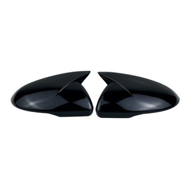 Imagem de 1 par de capa de espelho lateral, para Hyundai Veloster 2012 2013 2014 2015 2016 2017Acabamento da tampa do espelho retrovisor