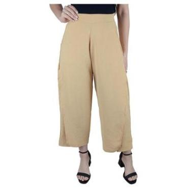 Imagem de Calça Feminina Giraffe Pantacourt Bege - 62354-Feminino