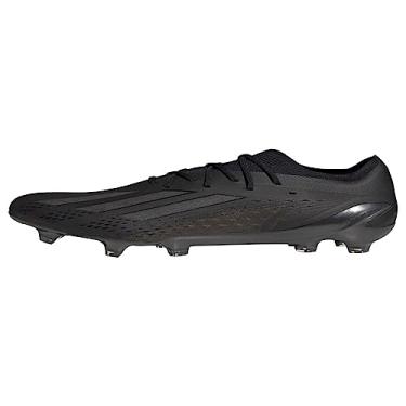 Imagem de adidas Tênis unissex adulto X Speedportal.3 sem cadarço firme, Preto/Preto/Branco, 42 BR
