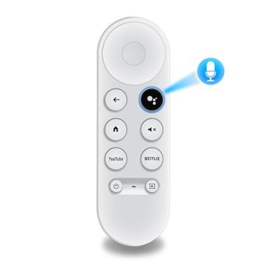 Imagem de Novo controle remoto de voz atualizado para Google Chromecast 4k Snow TV, controle remoto de substituição G9N9N para Google HD/4K TV, GA01920-US, GA01409-US, GA01923-US, GA01919-US