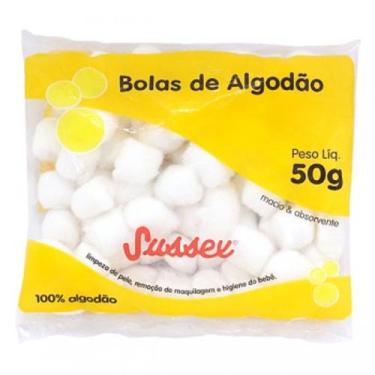 Imagem de Algodão Sussex 50gr Bola Branca