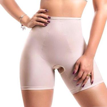 Imagem de Kit 2 Bermudas Cinta Redutora Cintura Alta Reduz Medidas - Da Linda Li