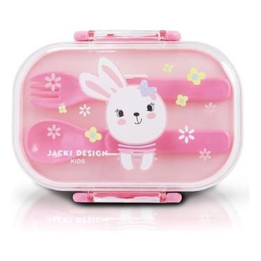 Imagem de Pote Para Lanche Marmita De 2 Andares Infantil 400ml Escolar - Jacki D