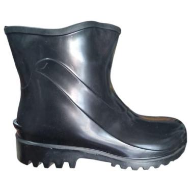 Imagem de Bota Bracol Borracha Impermeável Ind Cozinha Limpeza Açougue, 42, Pret