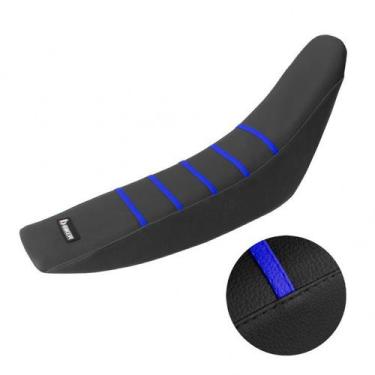 Imagem de Capa De Banco Biker Gripper Anti Derrapante Yamaha TTR 230, Preto / Az