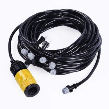 Imagem de Mangueira Climatizadora 2 und Nevoa Kit Sistema Irrigacao Jardim Quint