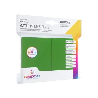 Imagem de Gamegenic: Matte Prime Sleeve (Verde) - Galápagos - Galápagos Jogos