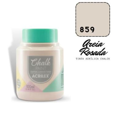 Imagem de Tinta Chalk Paint Acrilex 100ml 859 Areia Rosada