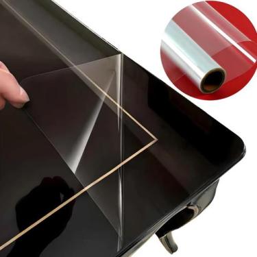 Imagem de Vinil Adesivo Transparente Envelopamento Móveis 2m x 60cm - BG Adesivo