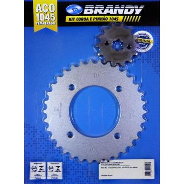 Imagem de Kit Relação Honda Biz 125/ Honda Biz 100 2013 Em Diante Brandy - Sem C