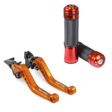 Imagem de Kit Manete Manopla Esportivo Nx 200 400 Falcon Bros Tornado Xr 300 Xlx