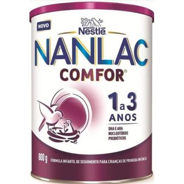 Imagem de Formula infantil nanlac comfor 800g - nestle, 800g, Leite