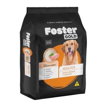 Imagem de Ração Foster Gold Frango/Arroz Raças Médias e Grandes 2kg