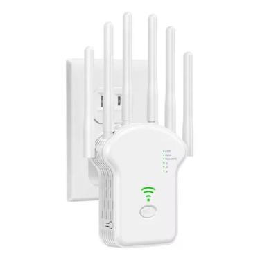 Imagem de Repetidor Wifi 1200m 6 Antenas Roteador Amplificador De Sinal Modem 30