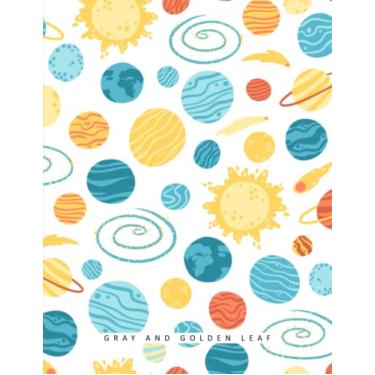 Imagem de Galaxy Cosmic Notebook: Notebook, Journal, Planner, Logbook, Daily Notes, 8.5x11 Wide Ruled Lined 110 Pages, Perfect for Women, Girls, Teens, Ladies, Bosses, Mentors and Friends