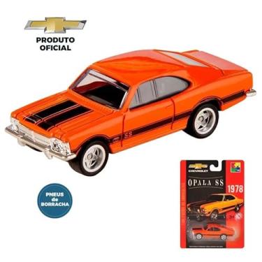 Imagem de Power Toys TECH - Miniatura Opala SS 1978 Miniatura Escala 1/64 *PNEUS DE BORRACHA* (Laranja)