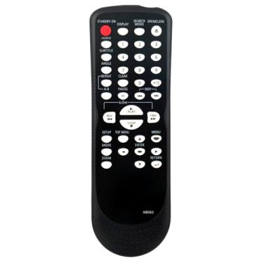 Imagem de NB062UD Substituição DVD Player Controle Remoto Compatível com Magnavox DVD NB062 NB091 NB091UD NB093UD NB093 NB098 NB098UD DP100MW8 MDV2100 MDV3300 MDV2300 EWD7004 NB062UD DVL 2UD 1000F RSMWD200F