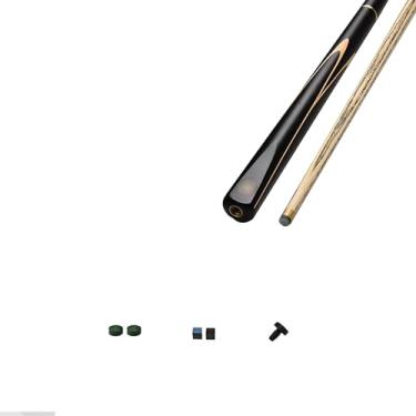 Imagem de Bastão de sinuca de 147 cm, taco de sinuca de madeira de freixo, taco de sinuca profissional para esportes de mesa de sinuca, bar de bilhar de madeira (taco de sinuca, 10,2 mm)