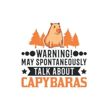 Imagem de Capybara Notebook: May Spontaneously Talk About Capybaras Capibara / 6x9 Inches / 120 graph Sites