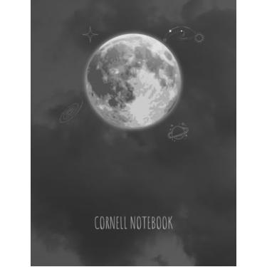 Imagem de Cornell Notes Notebook: College Ruled Composition .Designed for students, teachers, and professionals, this system is simple and effective .Large 8.5"X11