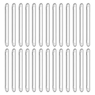 Imagem de APKULEEP Protetores de Móveis Transparentes, Protetor de Parede de Encosto de Cadeira, Adesivos de Borracha, Protetores de Móveis de Tira de Silicone para Maçaneta de Porta, Gaveta (26 Longo, Claro)