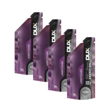 Imagem de Kit 4 Energy Gel Dux 22g de Carboidrato Jabuticaba 30g