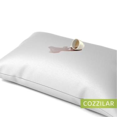 Imagem de Kit 2 Capas Protetoras de Travesseiro Impermeável 70x50cm Premium Com 