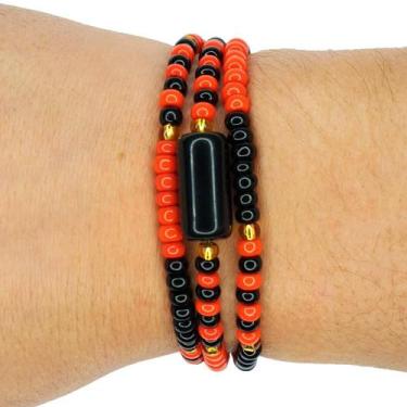 Imagem de Pulseira Guia de Proteção Guardiões Exú e Pomba Gira - Balaio de Santo