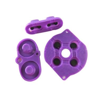 Imagem de 1 Set Conductive Rubber Pads Gaming Accessory Fit for Nintendo Gameboy Color GBC