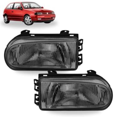 Imagem de Par Farol Parati Saveiro Gol Bola G2 1995 1996 1997 1998 1999 MN