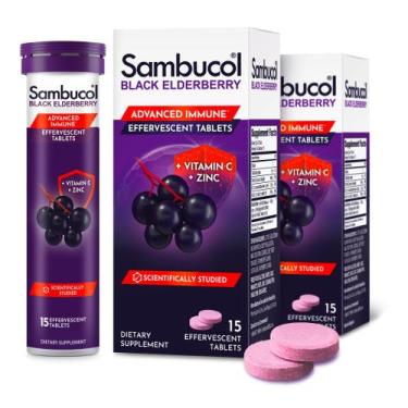 Imagem de Sambucol - Suplemento de Sabugueiro Preto com Vitamina C e Zinco