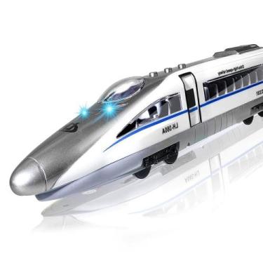 Imagem de Trem de Brinquedo Sulypo - Mini Trem Bala com Som - Para Crianças de 3