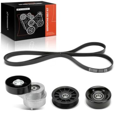 Imagem de A-Premium Kit de transmissão de correia serpentina do motor compatível com Ford F-150 F150 2007 2008, 4.2L