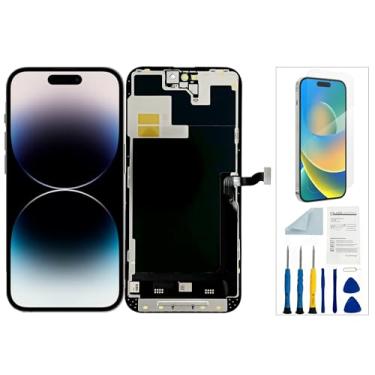 Imagem de Qinqiyue Substituição de tela LCD para iPhone 14 Pro Max para iPhone 14 Pro Max para iPhone 14 Pro Max A2894 A2651 A2893 A2895 Display LCD Touch Screen Assembly Repair Parts