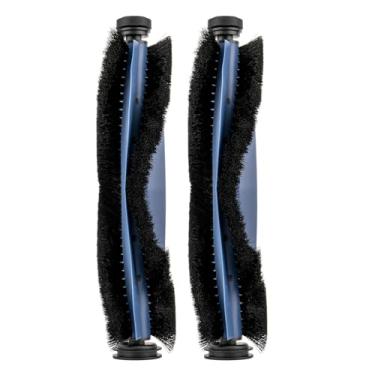 Imagem de (Pacote com 2) Escovas de rolo Omni C20 compatíveis com aspirador de pó Omni Robot Eufy C20, acessórios de escova principal, escova multisuperfície, peças de reposição, kit de rolo de escova Omni C20