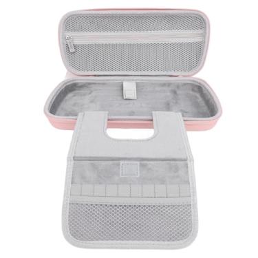 Imagem de Estojo de Transporte Rígido para Rog Ally X 2024 RC72LA, Estojo Portátil de Viagem Com Suporte Dobrável para Rog Ally 2023 RC71L (rosa1)