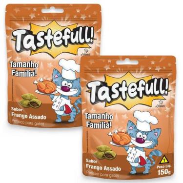 Imagem de Hana Tastefull Para Gatos Sabor Frango 150g Kit 2 Un