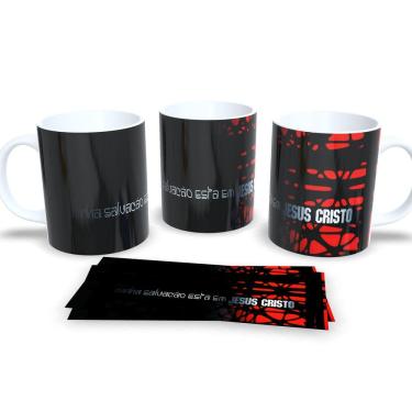 Imagem de Canecas Evangélicas Personalizadas Fé e Inspiração em Cada Gole