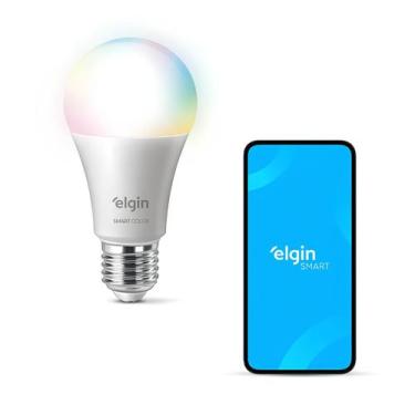 Imagem de Lâmpada LED Inteligente Smart 10w Bulbo RGB Color Wifi Google Alexa - 
