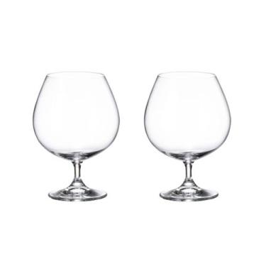 Imagem de Taça de Cristal Bohemia Para Conhaque 690 ml Colibri 2 Peças - Bohemia