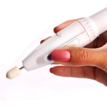Imagem de Lixa Elétrica Para Unhas - Multiuso Com 5 Acessórios Pilhas