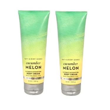 Imagem de Creme corporal Bath & Body Works Ultimate Hydration 240 ml, pacote com